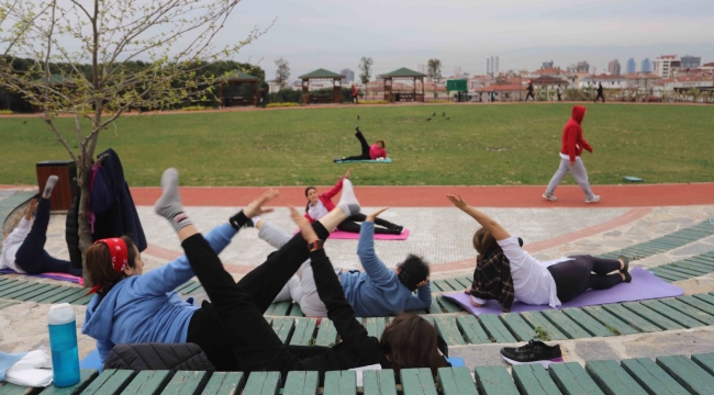 Kartal Belediyesi'nin Açık Havada Ücretsiz Spor Etkinlikleri Başladı