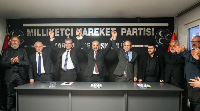 Hüseyin Karakaya'dan MHP Kartal İlçe Başkanlığı'na ziyaret 