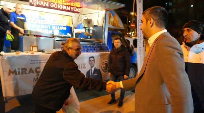 Kartal Belediyesi'nden Kandil Simidi ve Hayır Lokması İkramı