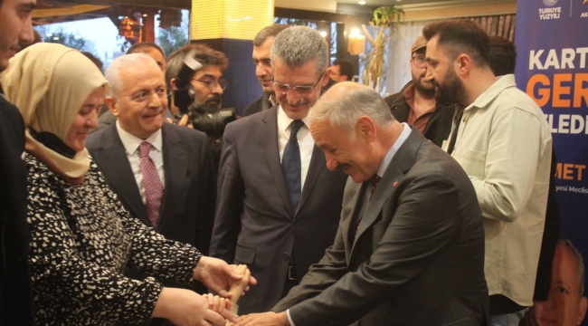 Ahmet Alp iftar davetinde Karakaya'yı ağırladı